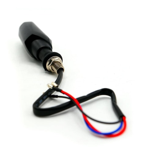 Direccionales Para Moto Rasen Led Secuencial Premium 4 Hyperled Universal Azul