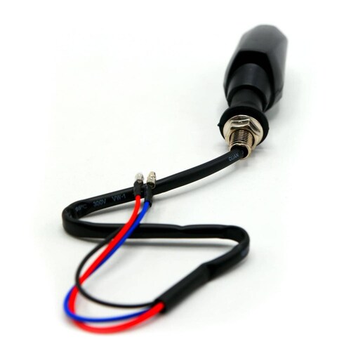 Direccionales Para Moto Rasen Led Secuencial Premium 4 Hyperled Universal Azul