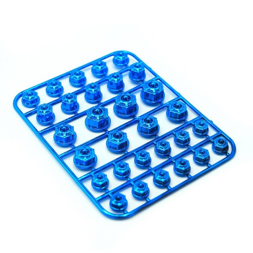 Tapon Para Moto Rasen Tornillo De Plastico Decorativo Tipo Cupula             Azul