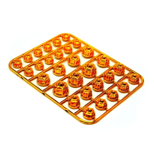 Tapon Para Moto Rasen Tornillo De Plastico Decorativo Tipo Cupula             Dorado