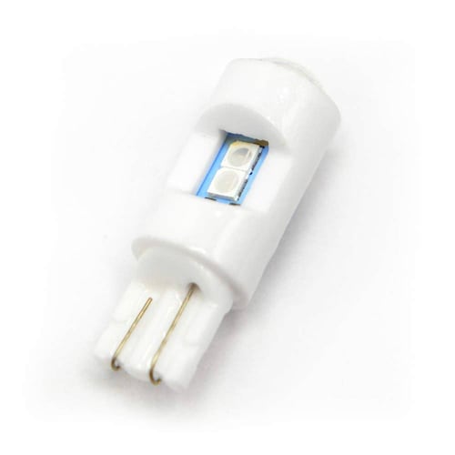 Foco Para Moto Rasen Led De Pellizco Con Lupa 6 Hiperled            Azul