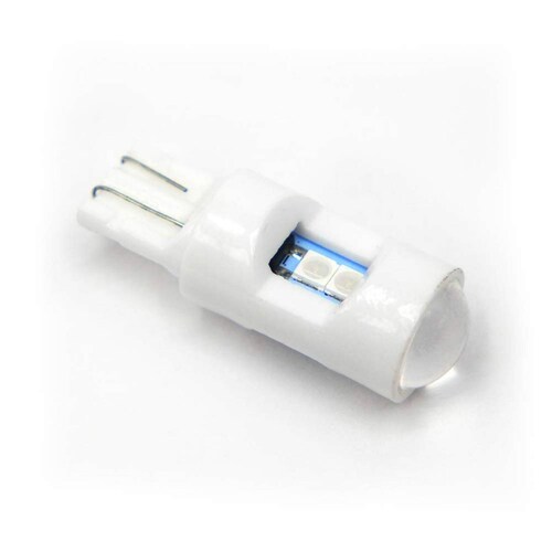 Foco Para Moto Rasen Led De Pellizco Con Lupa 6 Hiperled            Azul