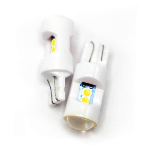 Foco Para Moto Rasen Led De Pellizco Con Lupa 6 Hiperled            Blanco