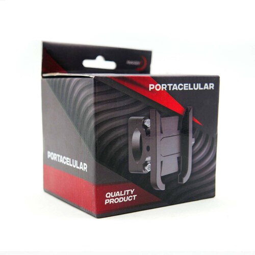 Soporte Para Moto Rasen Para Celular Universal Metalico Para Manubrio Sin Cargador          