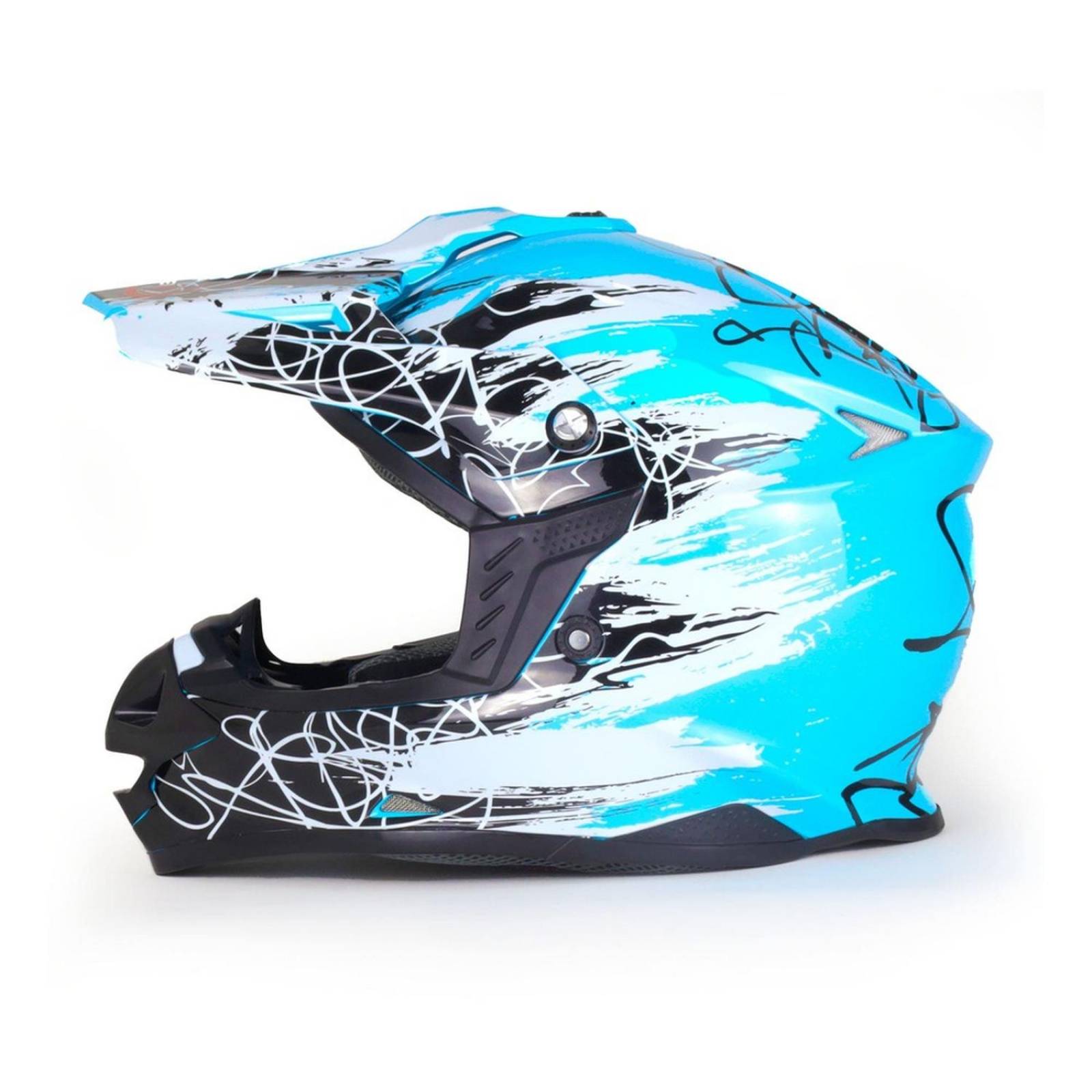 Cascos Para Moto Azul