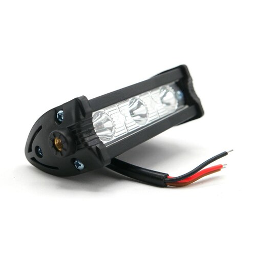Barra Para Moto Rasen Mini Led Luz Blanca Fija Y Estrobo            