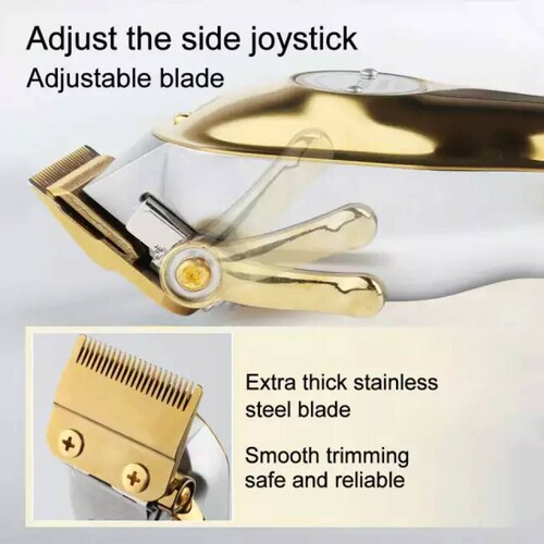 Maquina Clipper Profesional Barberia Gold 1987