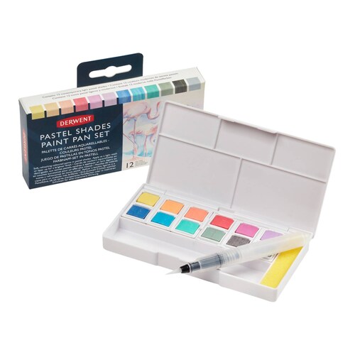 Estuche De Bolsillo Con 12 Pastillas Pastel Shades #2306865