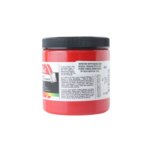 Tinta Para Serigrafia Red 236.2 Ml