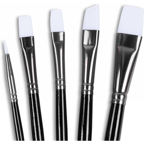 Set 5 Pinceles Angelus Paint Brush