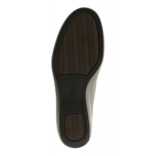 Zapato Flexi Mujer De Confort De Piel 18112pne