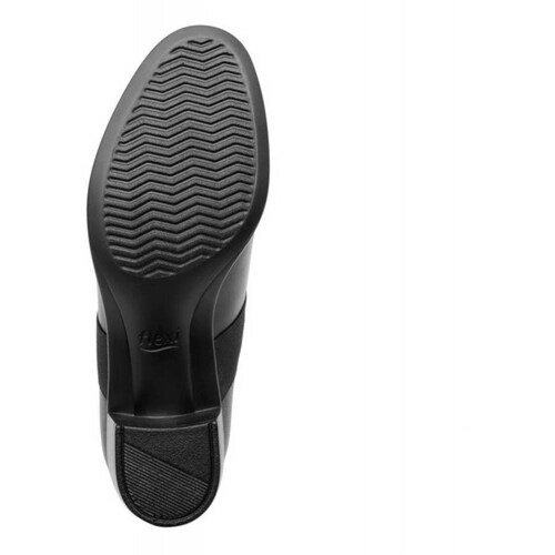 Zapato Flexi Mujer De Confort De Piel 110402neg