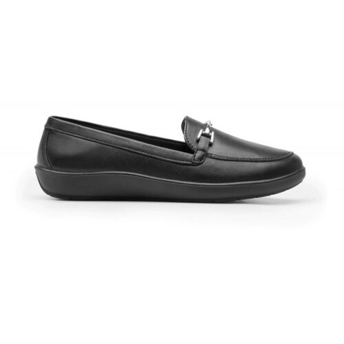 Zapato Flexi Mujer De Confort De Piel 101908neg