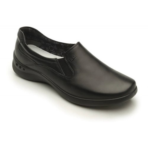 Zapato Flexi Mujer De Confort De Piel 48301neg
