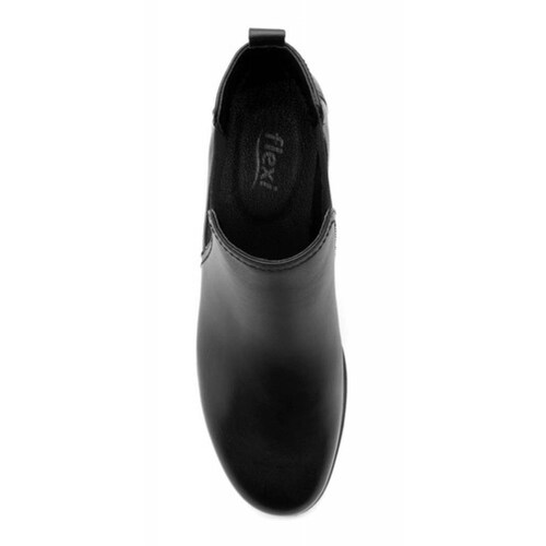 Botín Flexi Para Mujer De Piel Y Confort 104814neg.
