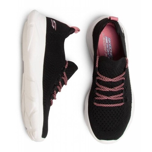 Tenis Skechers Mujer Memory Foam 117003bkpk