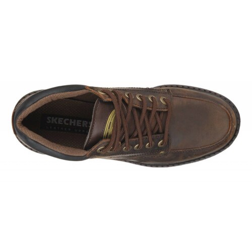 Botas Skechers Hombre Confort Y Piel Extra Ancho 4470cdb