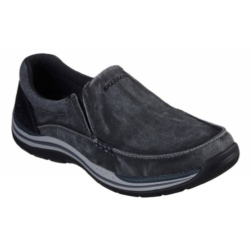 Tenis Skechers Hombre Memory Foam Relaxed Extra Ancho 64109