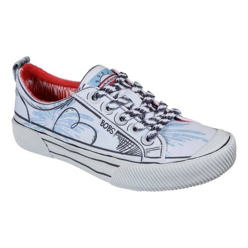 Tenis Skechers Mujer Dr. Seuss Bob's 113594wmlt.