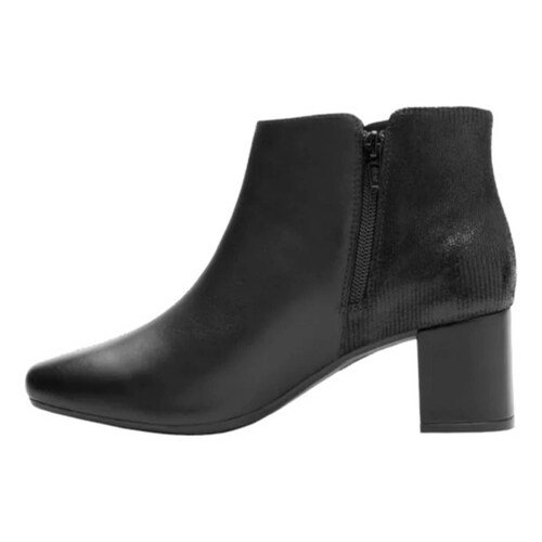 Botin Flexi Mujer Casual Piel 119703neg