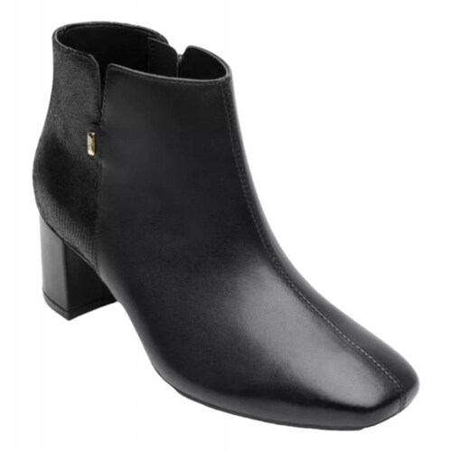 Botin Flexi Mujer Casual Piel 119703neg