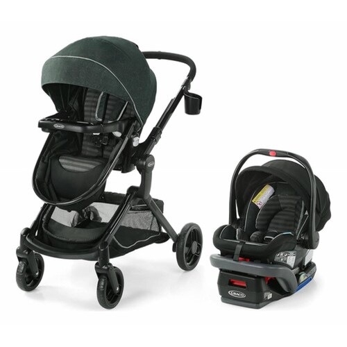 Carriola Y Portabebés Graco 3 En 1 Modes Nest Dlx 7dp05rav