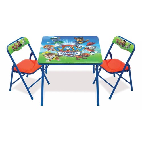 Juego De Mesa Y 2 Sillas De Actividades Paw Patrol 610861