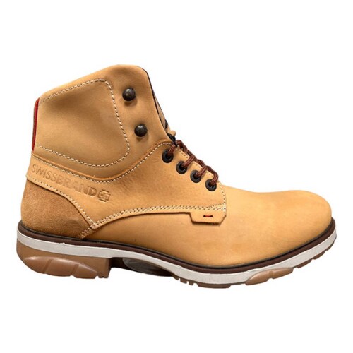 Botas Swissbrand Hombre Urbana Piel Fowler 903