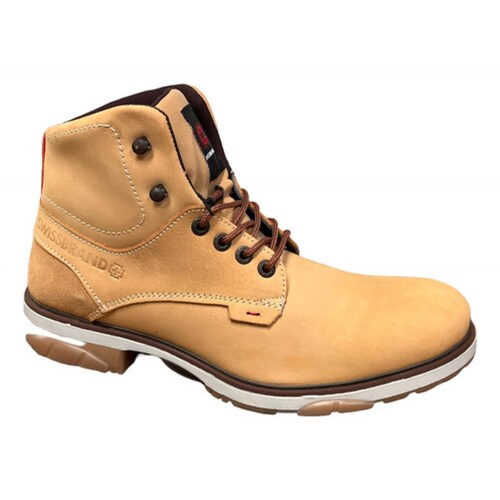 Botas Swissbrand Hombre Urbana Piel Fowler 903