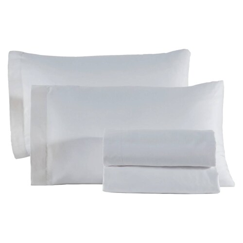 Sábanas Queen Size Viasoft Blanco