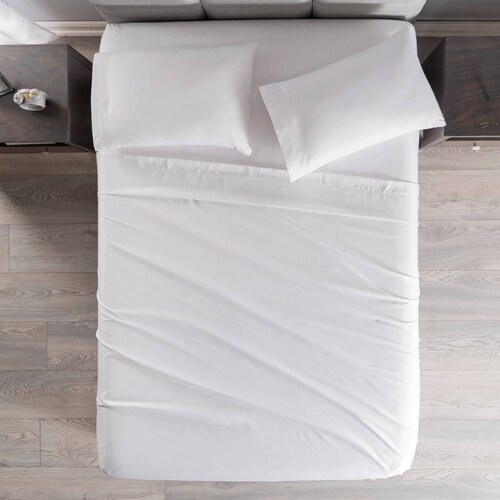 Sábanas Queen Size Viasoft Blanco
