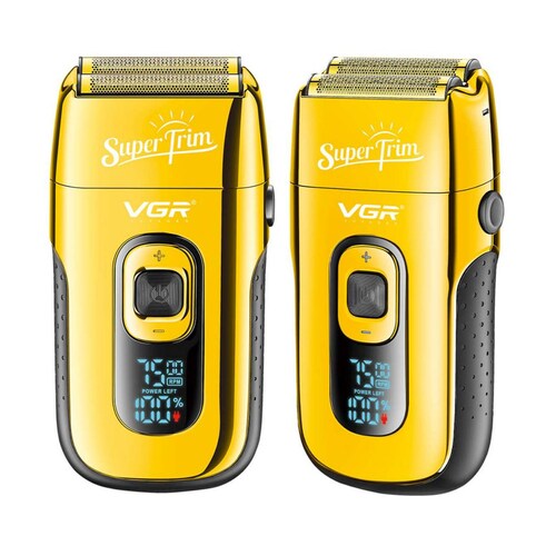 Vgr V-332 Shaver Afeitadora De Cabello, Barba, Bigote y Cuerpo Máquina Profesional Recargable e Inalámbrica Con Batería De Larga Duración Ideal Para Barbero, Barbería, Uso Personal, Uso En Seco