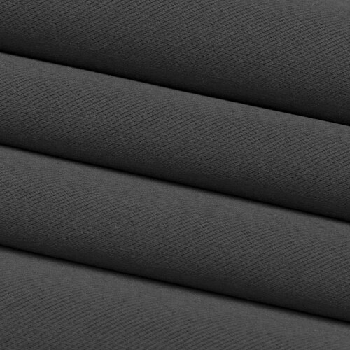 Cortinas Blackout 2.64m X 2.13m En 2 Paneles - Gris oxford REAL TEXTIL