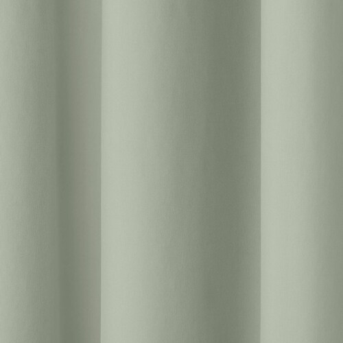 Cortina 2.36x1.80m Con Argollas Verde Seco REAL TEXTIL