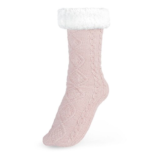 Calcetines térmicos de encaje de moda para mujer y niña calcetines