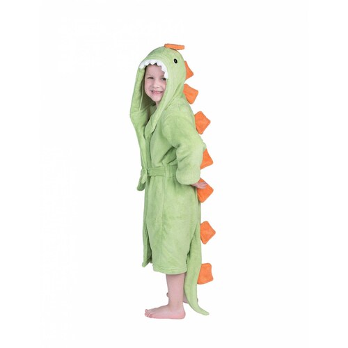Bata De Baño Para Niños De 3 A 6 Años Dinosaurio ESQUIMAL.