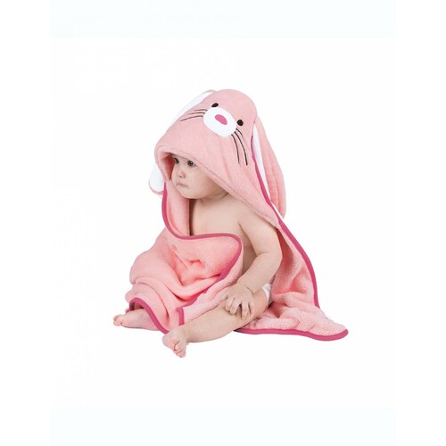 Toalla Para Bebé 75x75cms / Unitalla 0-18 Meses Conejita ESQUIMAL