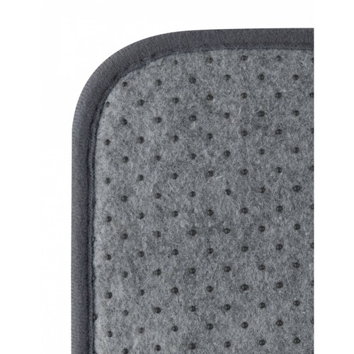 Tapete Alfombra Decorativa Peludo 1.20m X 1.70m - Pimienta-Gris Obscuro ESQUIMAL
