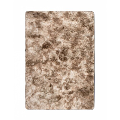 Tapete Alfombra Decorativa Peludo 2.30m X 1.60m - Caramelo-Khaki ESQUIMAL