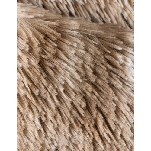 Tapete Alfombra Decorativa Peludo 2.30m X 1.60m - Caramelo-Khaki ESQUIMAL
