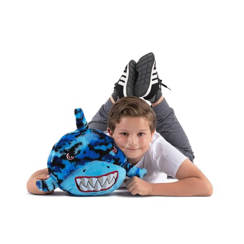 Sudadera Infantil Convertible En Cojín Y Peluche Tiburon Feroz ESQUIMAL
