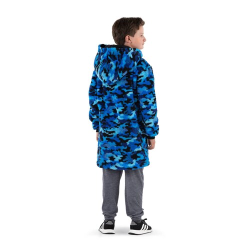Sudadera Infantil Convertible En Cojín Y Peluche Tiburon Feroz ESQUIMAL