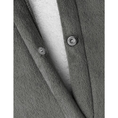 Cobija Cobertor Tipo Chal / Poncho Para Hombre - Gris Oxford ESQUIMAL