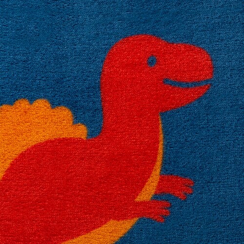 Cobertor Borrega Matrimonial Infantil - Dinosaurios ESQUIMAL.