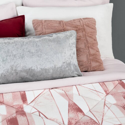 Cobertor Matrimonial Jumbo Premium Invernal + Fundas Rosellón ESQUIMAL