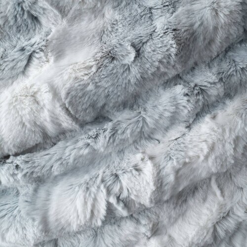 Cobertor King Size Jumbo Edredón Invernal Luxus Afelpado Carrara (blanco-gris) ESQUIMAL