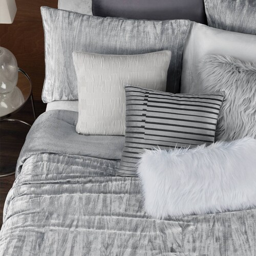 Cobertor Matrimonial Jumbo Edredón Invernal Luxus + Fundas Acero ESQUIMAL