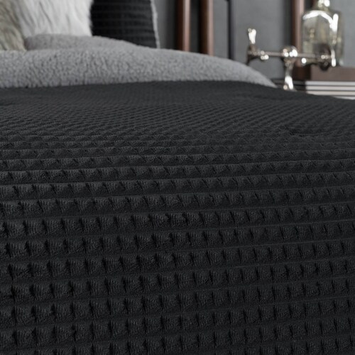 Cobertor Matrimonial Jumbo Edredón Invernal Luxus + Fundas Connor ESQUIMAL