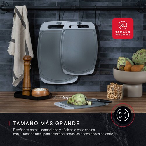 Set 3 Tablas de Cocina Para Picar Cortar Cookify.