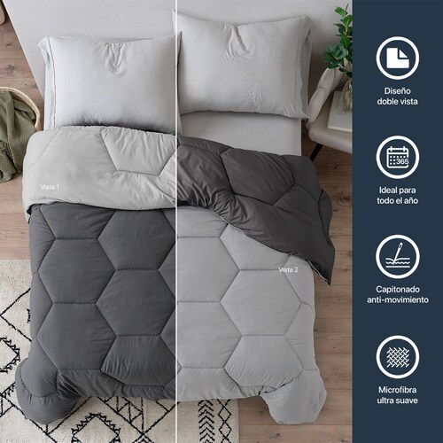 Edredon Esquimal King Size ESQUIMAL Edredu00f3n Acolchado Relleno